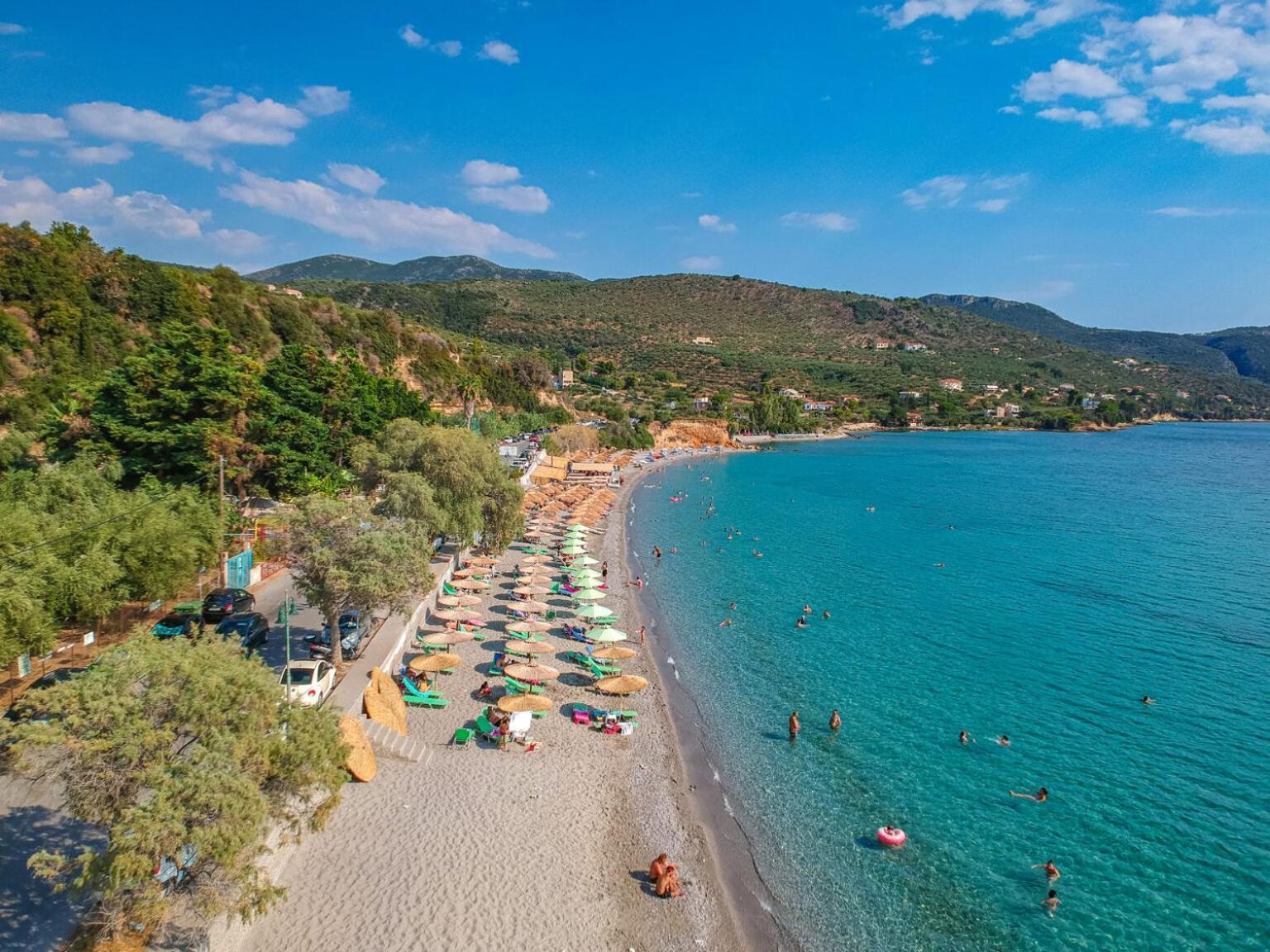 Villa Dafni - Infinite Sea Vistas With Private Pool Kalamata Bagian luar foto